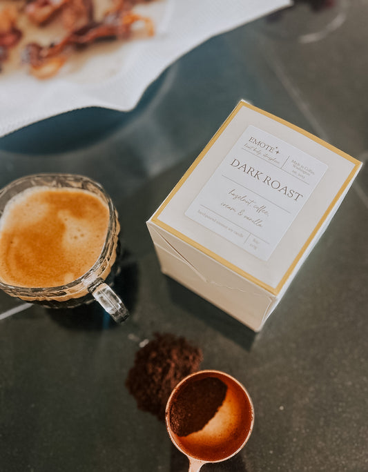 dark roast 8 oz soy candle