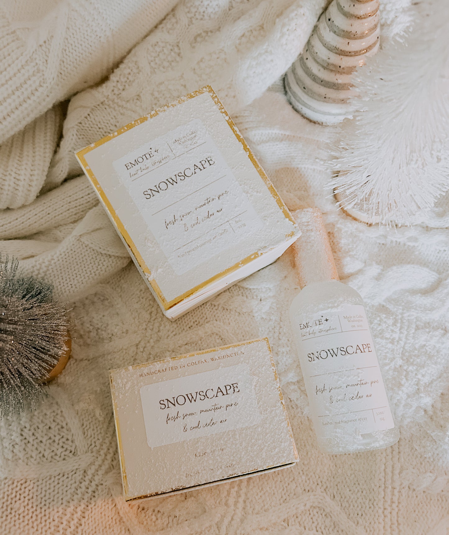 snowscape donkey milk soap
