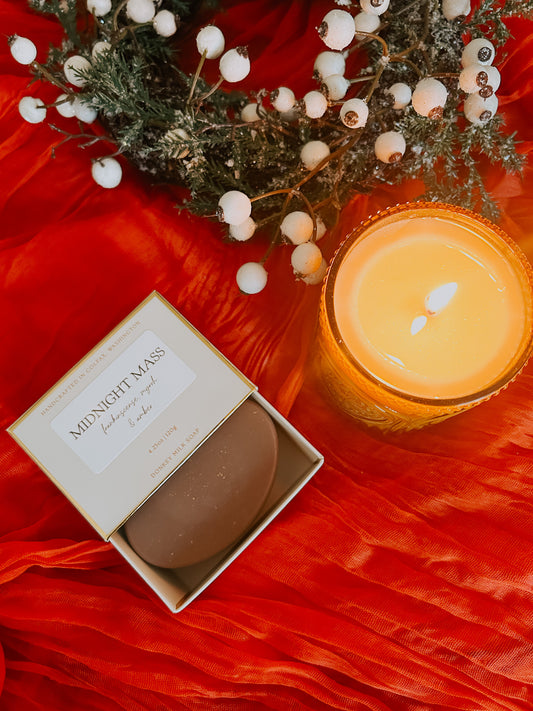 midnight mass donkey milk soap