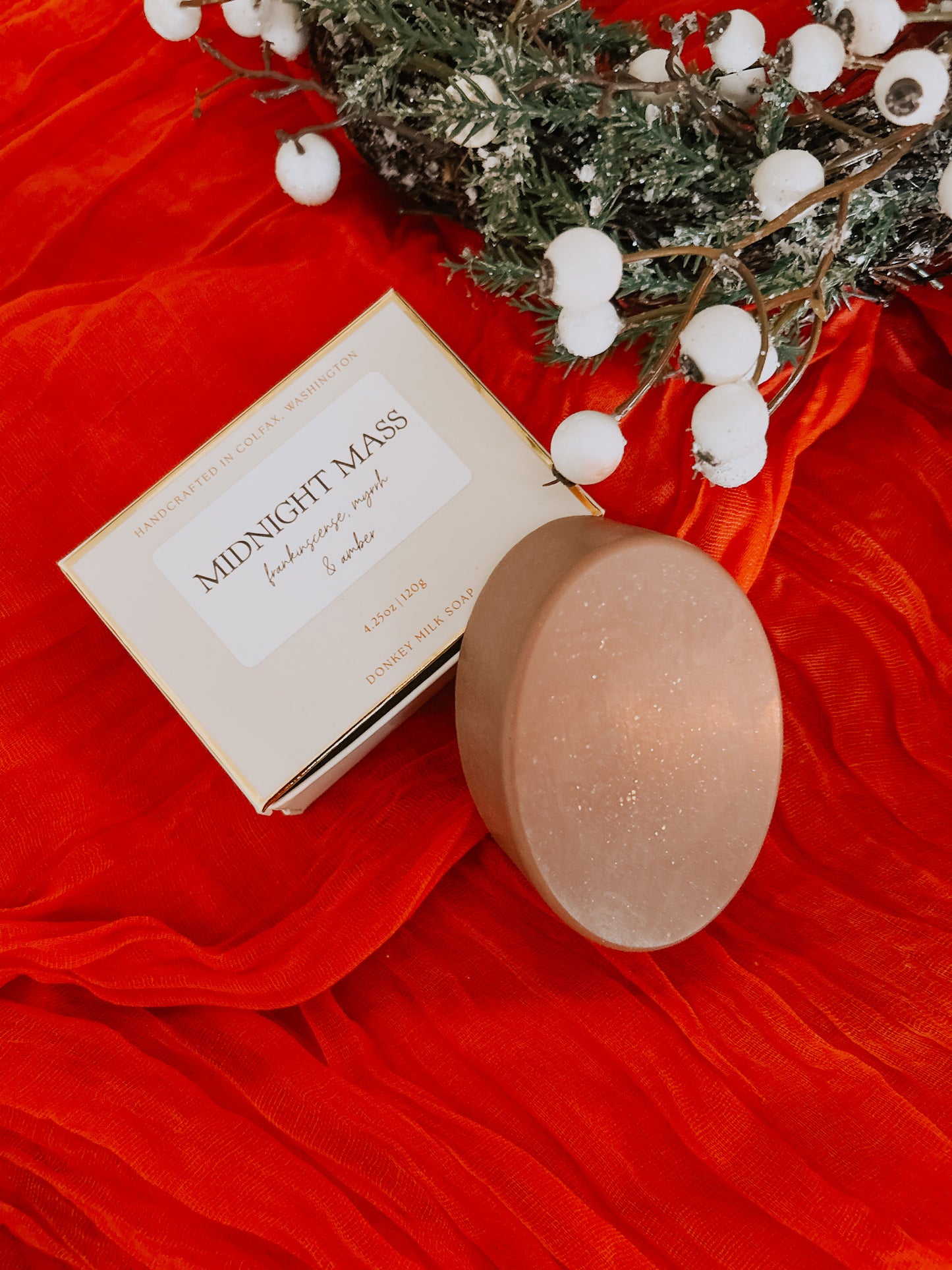 midnight mass donkey milk soap