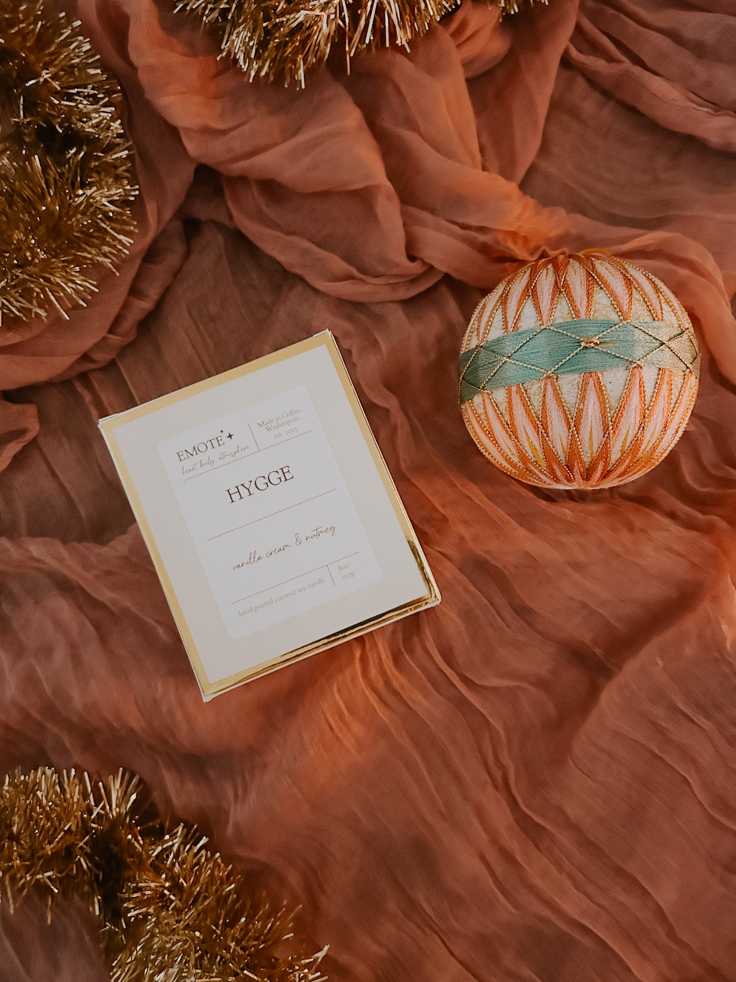 hygge 8 oz soy candle