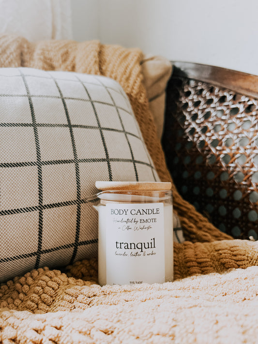 tranquil body candle