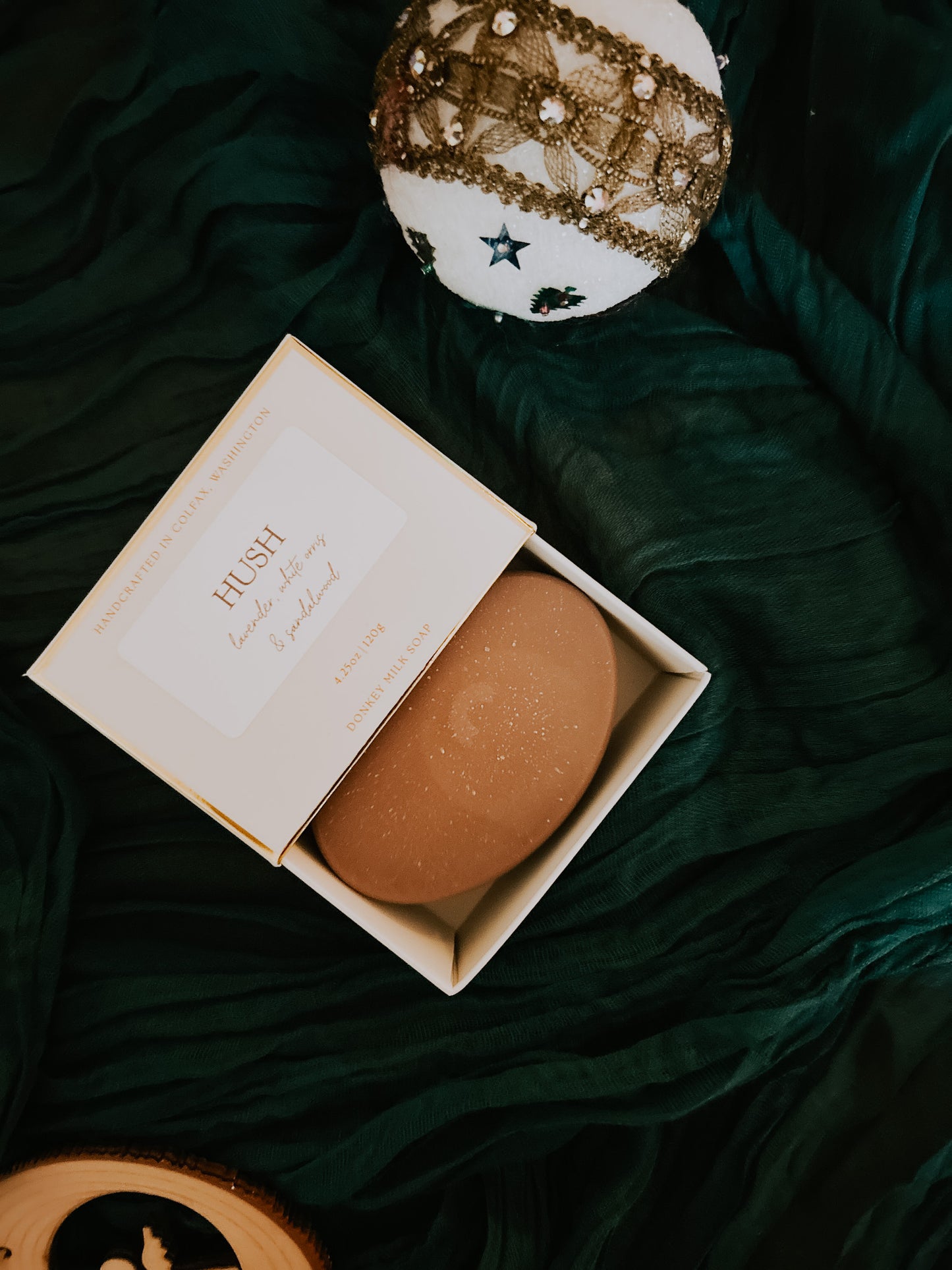 hush donkey milk soap