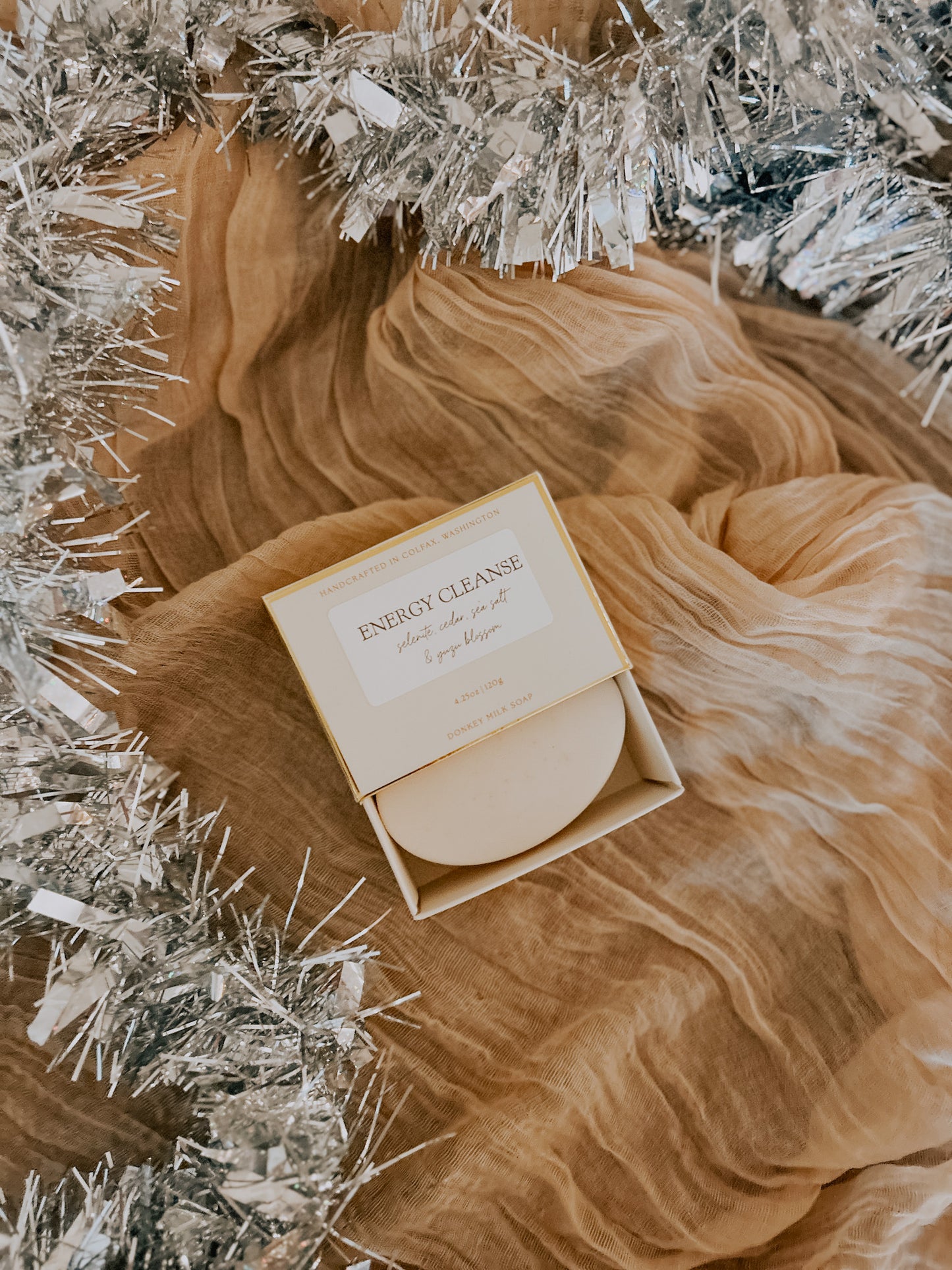 energy cleanse donkey milk soap