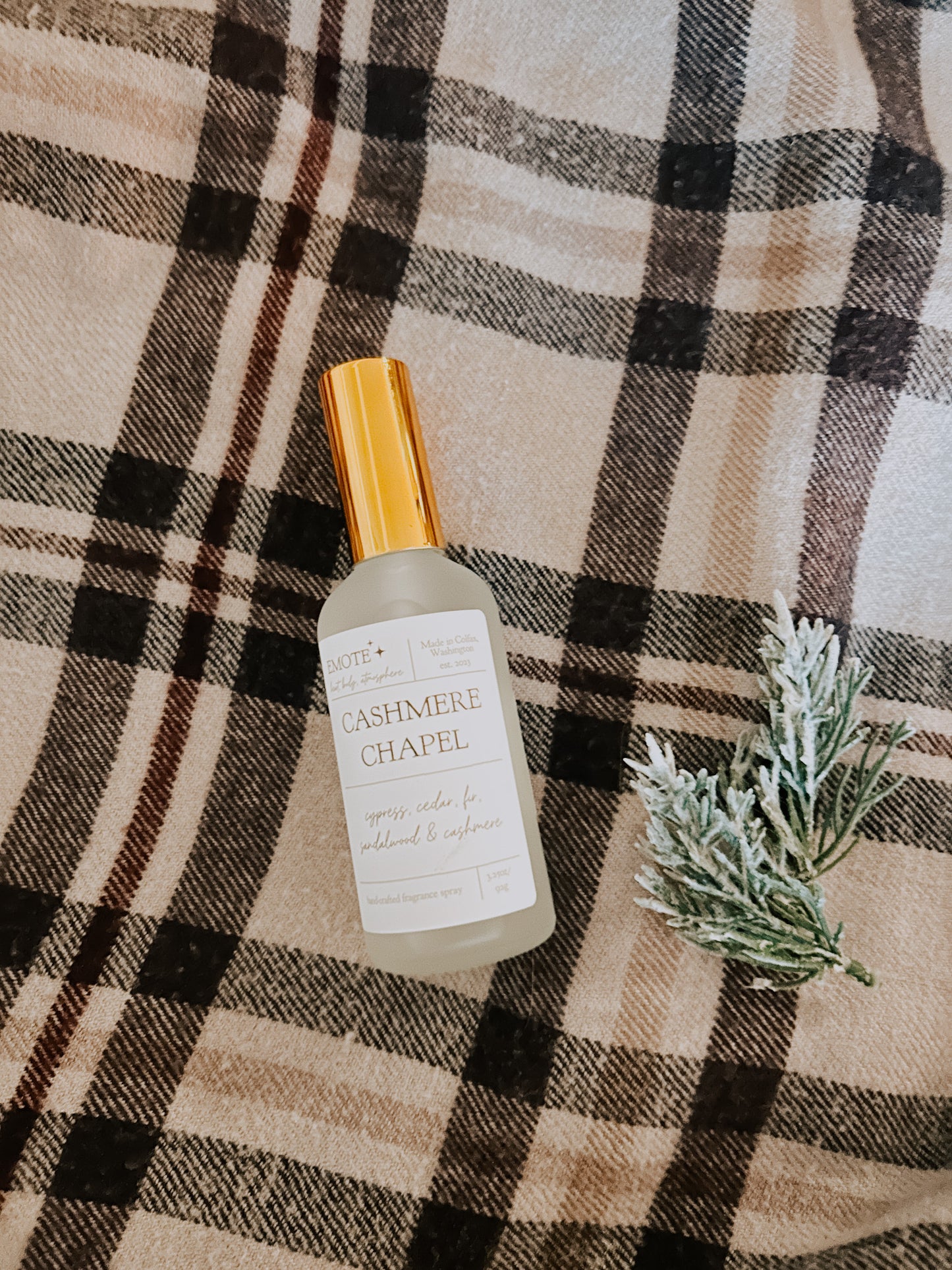 cashmere chapel fragrance spray