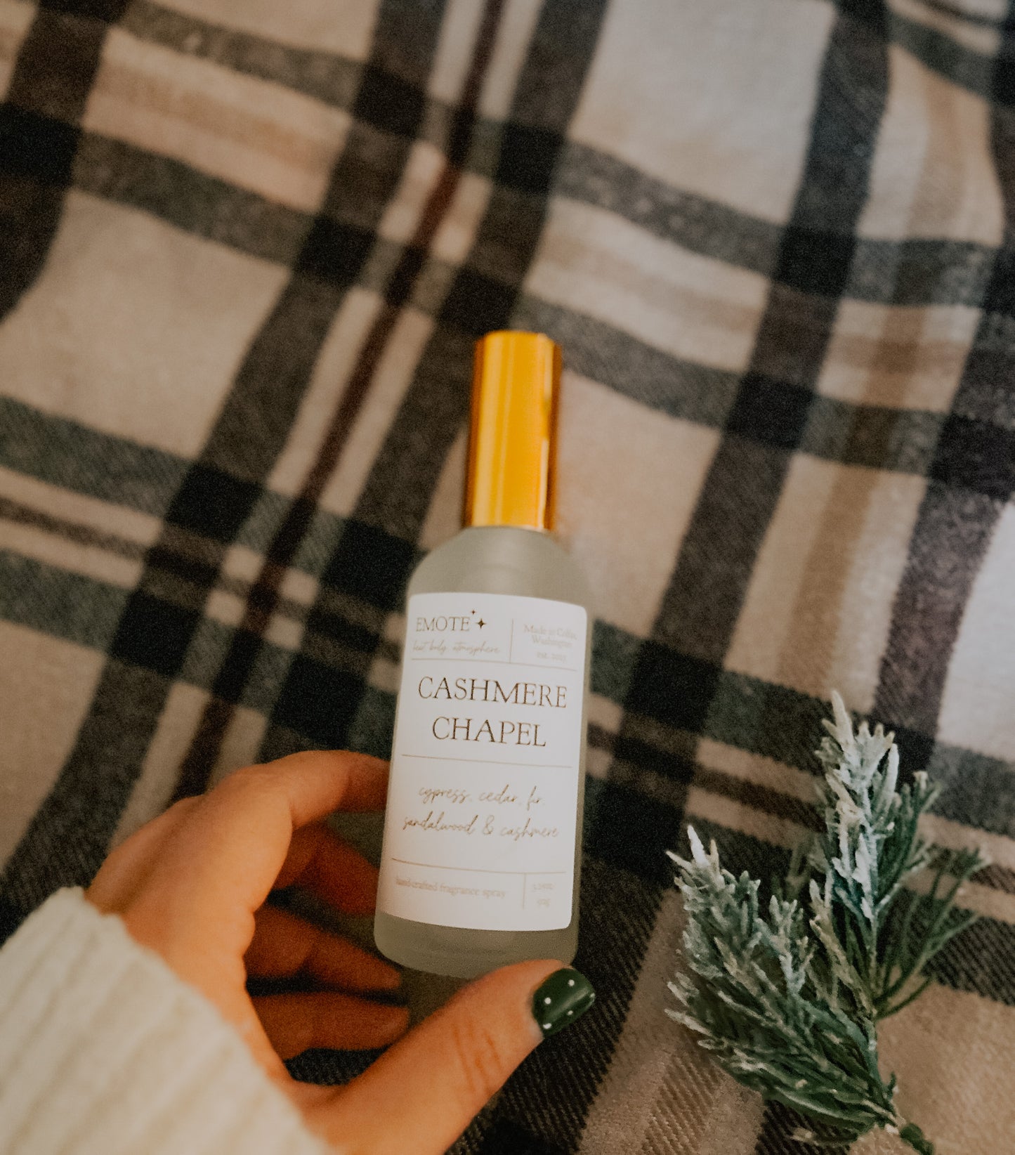 cashmere chapel fragrance spray
