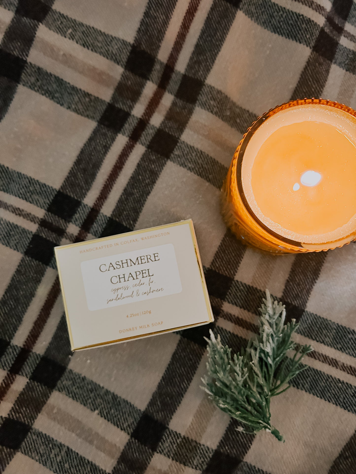 cashmere chapel donkey milk soap