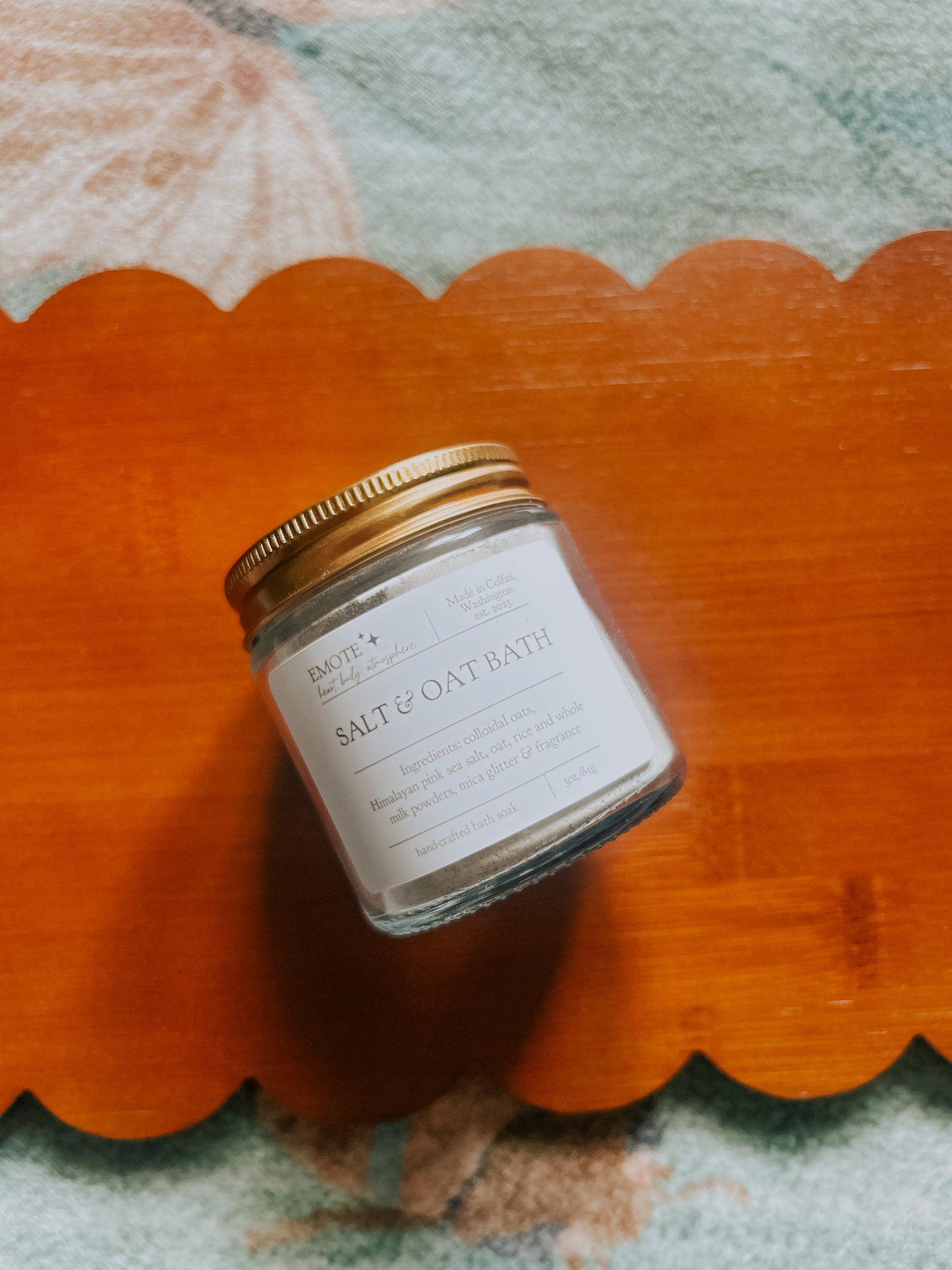 salt & oat bath