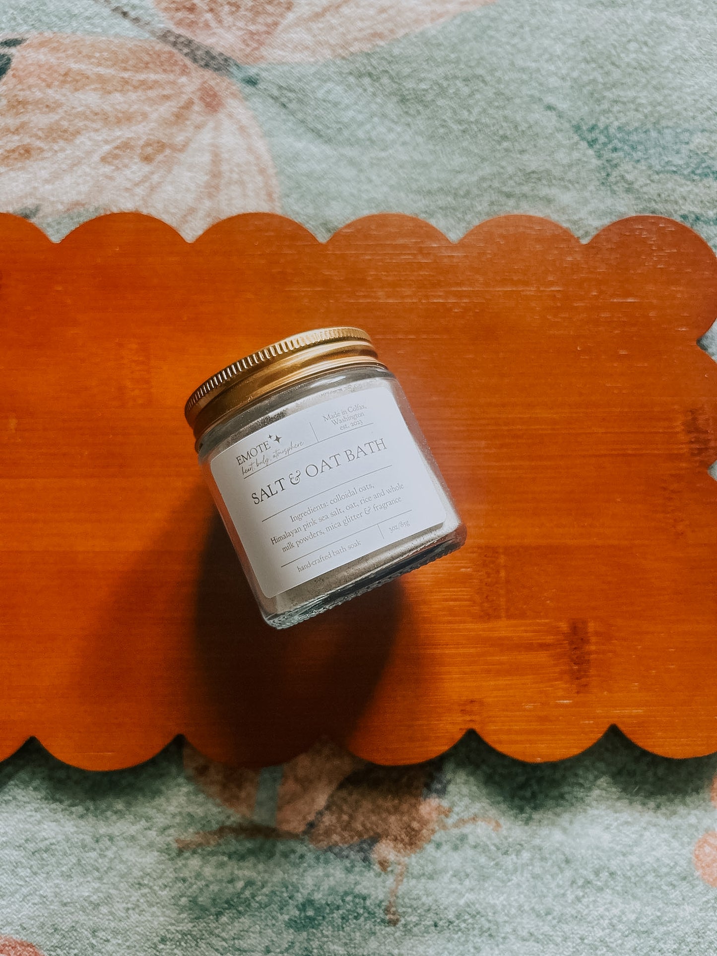 salt & oat bath