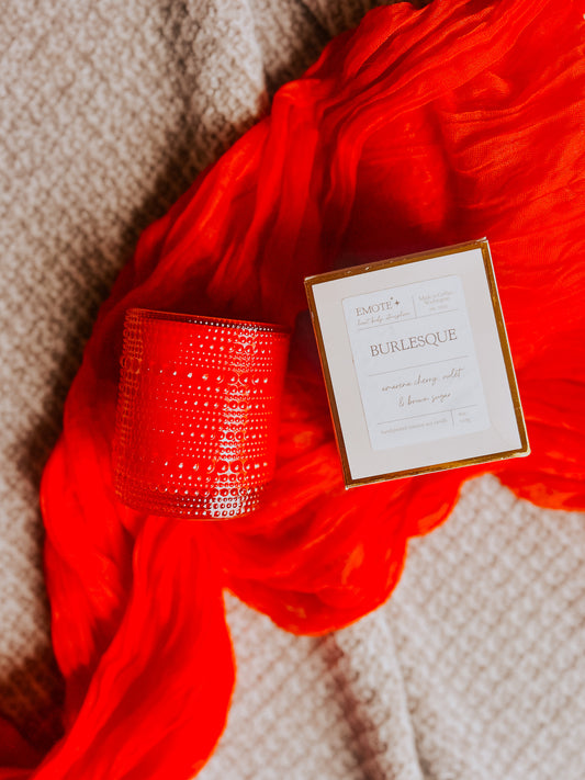 burlesque 8 oz soy candle