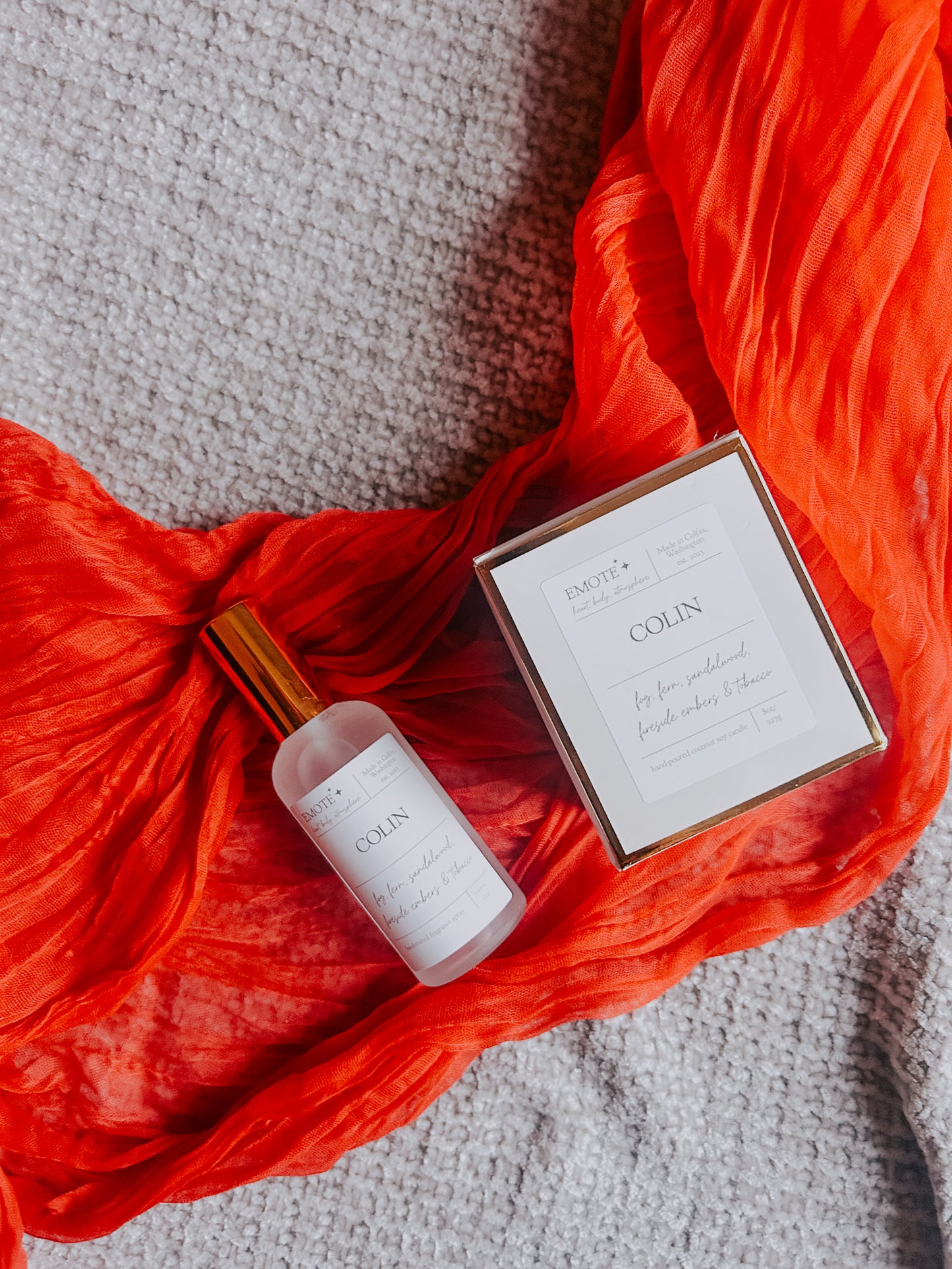 colin 8 oz soy candle