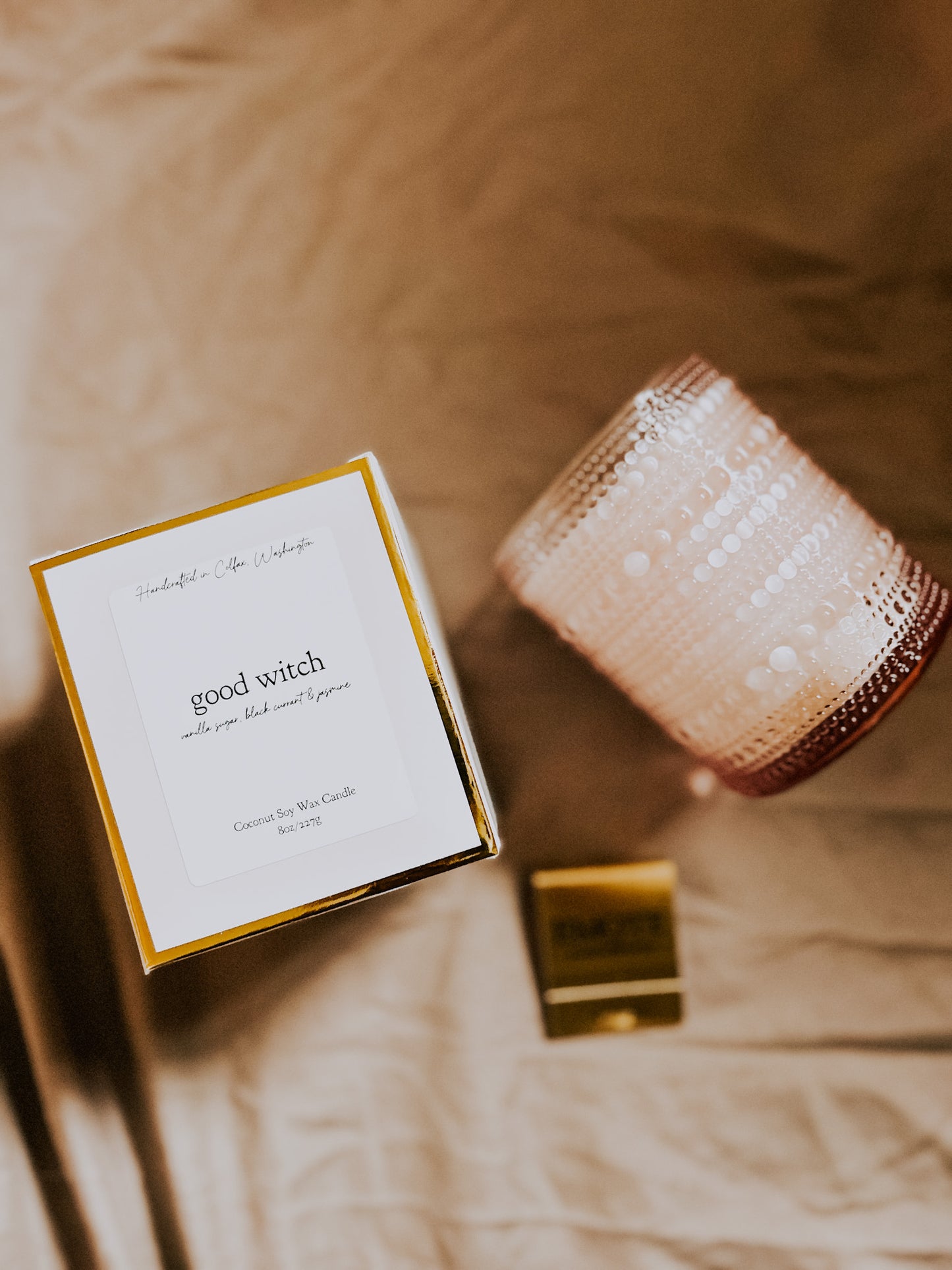 good witch 8 oz coconut + soy candle