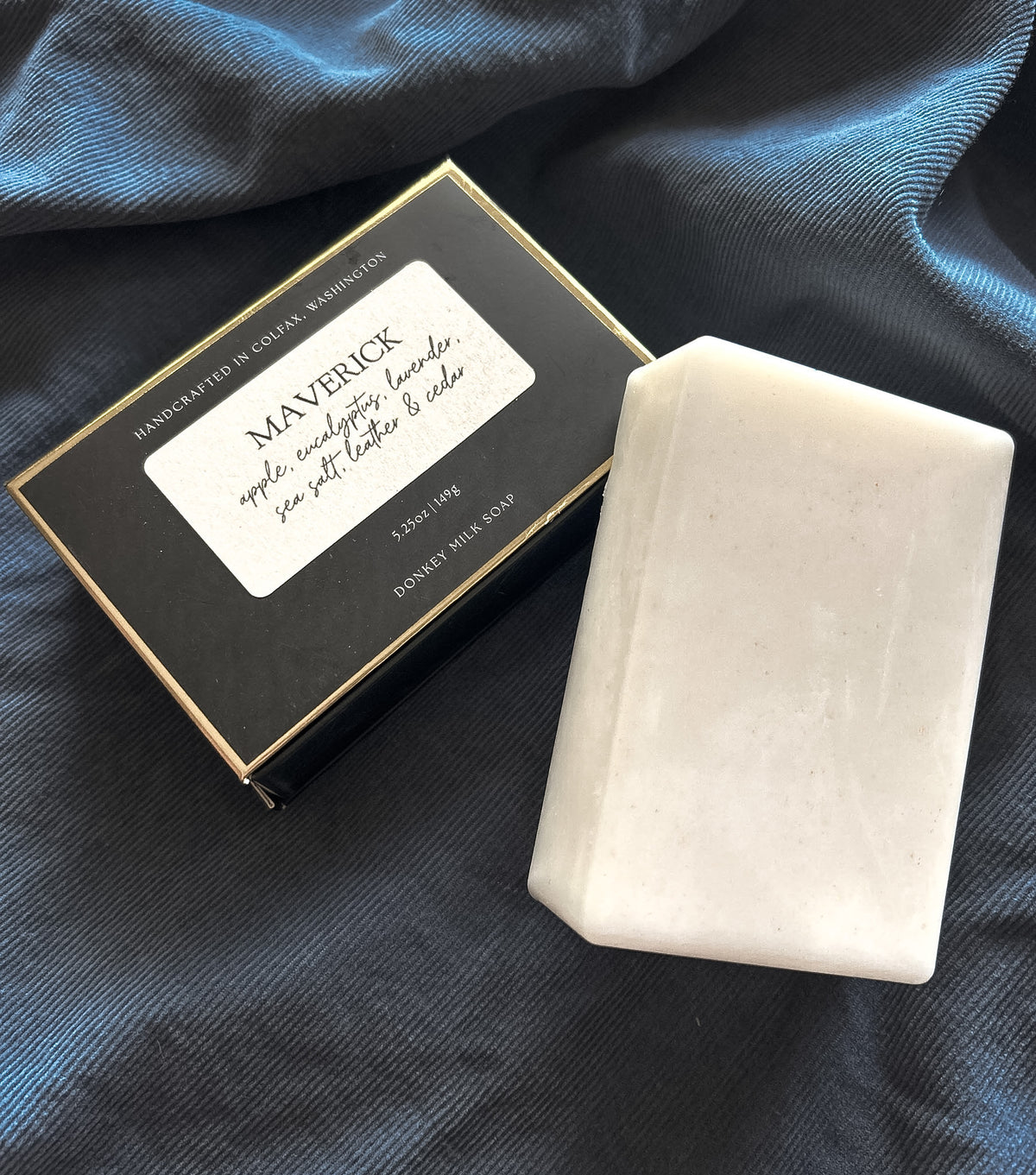 maverick donkey milk soap bar
