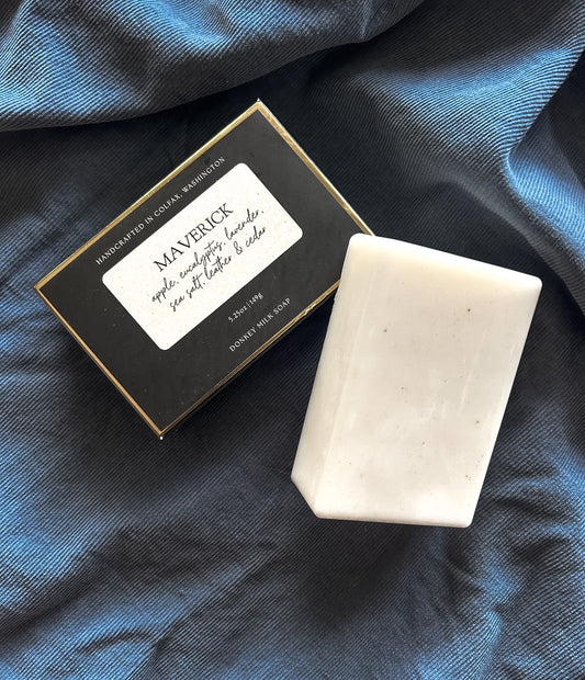 maverick donkey milk soap bar