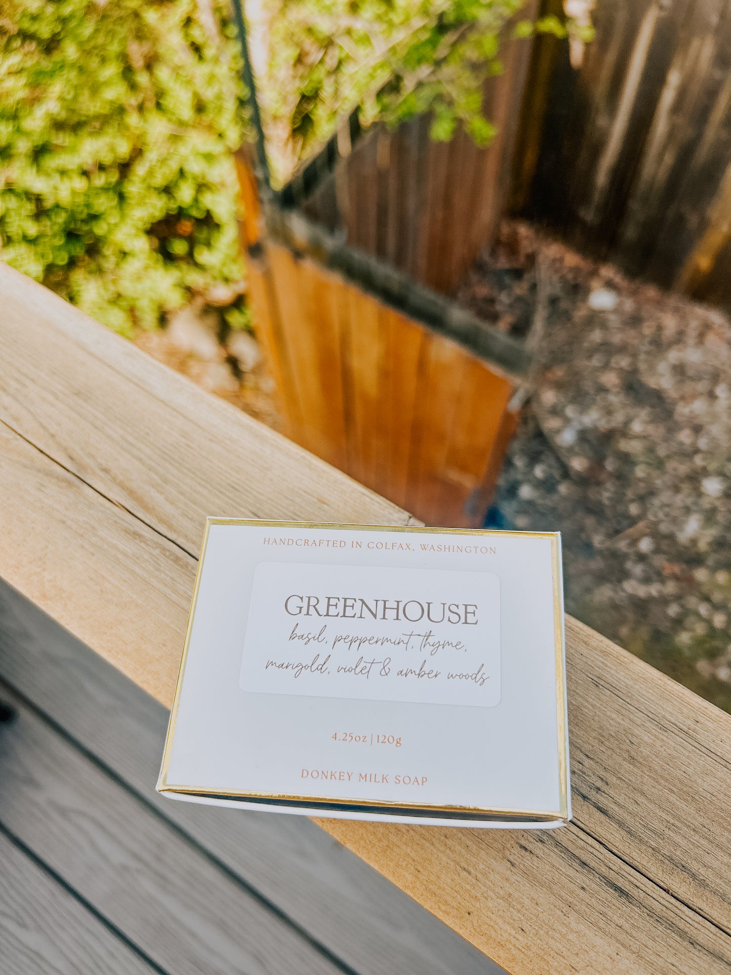 greenhouse donkey milk soap bar