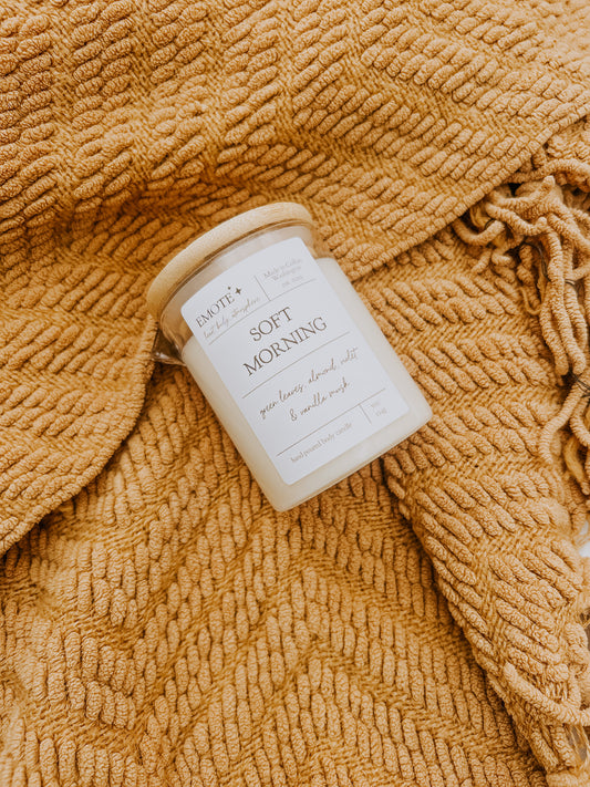 soft morning body candle