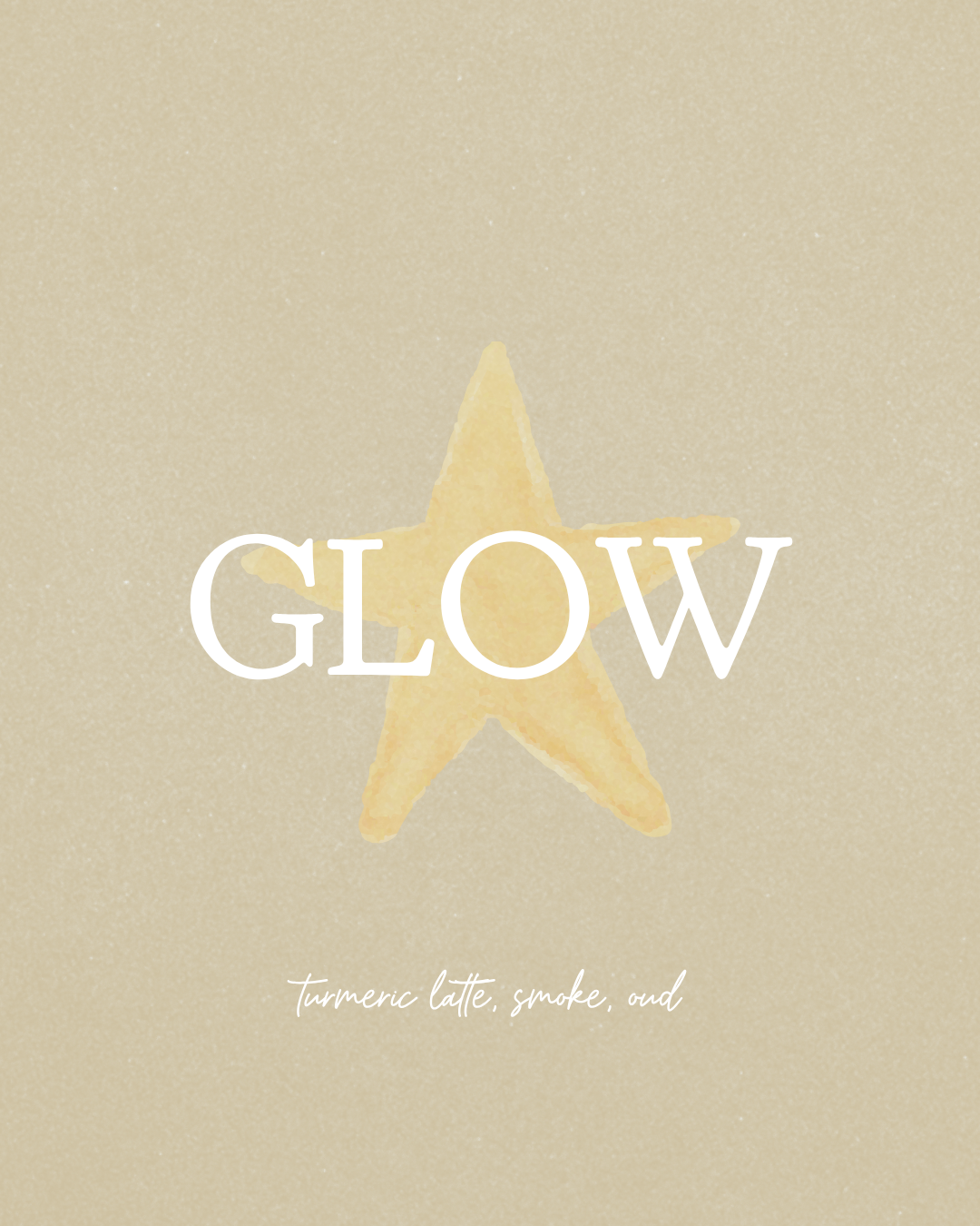 glow 8 oz soy candle