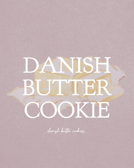 danish butter cookies 8 oz candle