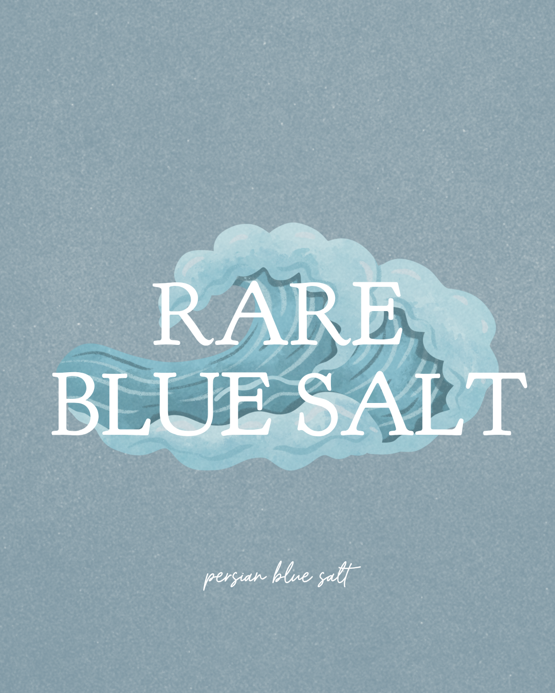 rare blue salt soap bar