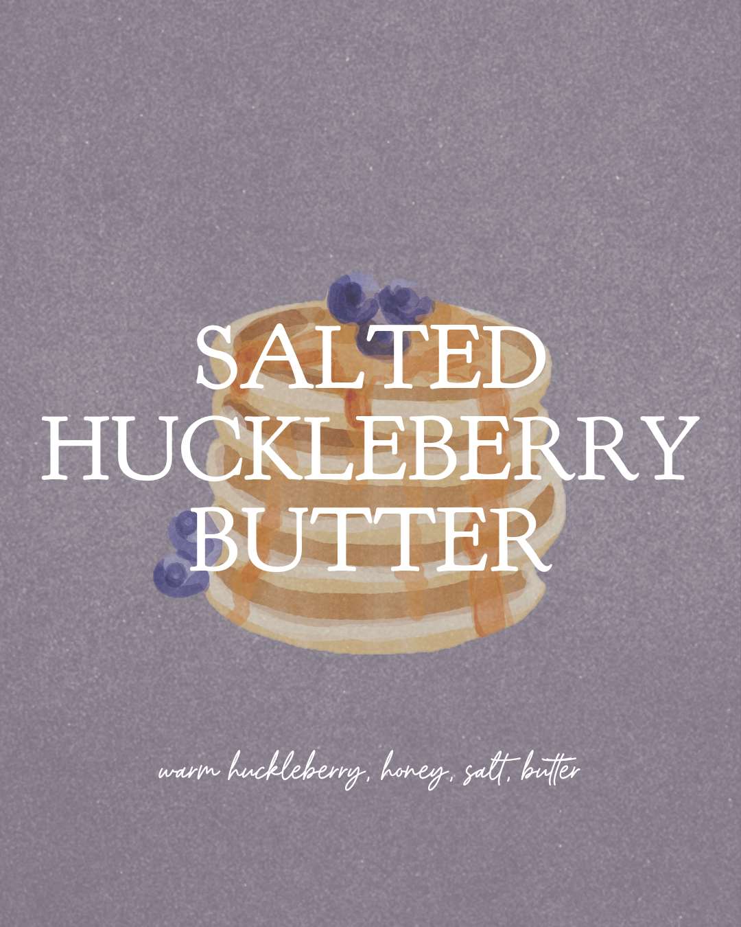 salted huckleberry butter donkey milk soap bar